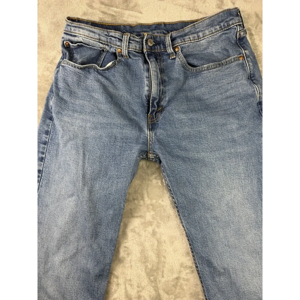 Levis 505 Jeans Men's 34x32‎ Regular Fit Straight Leg Blue Medium Wash